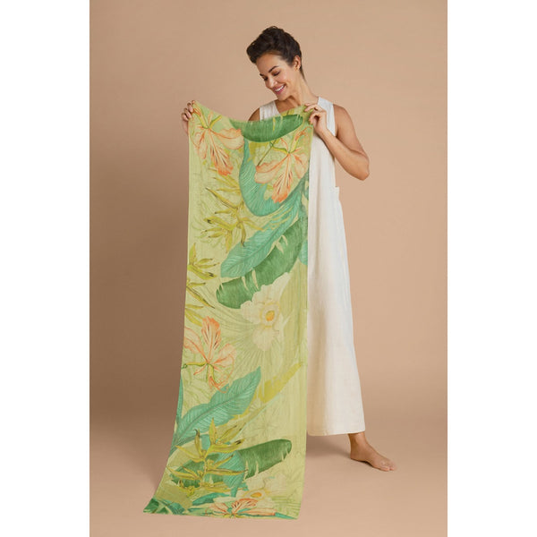 Powder 100% Linen Scarf - DeWaldens Garden Centre