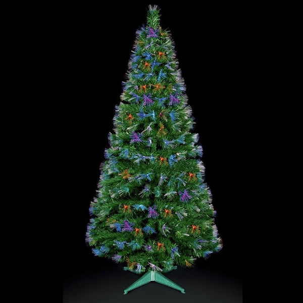 Premier Fibre Optic Burst Tree - Colour Changing - DeWaldens Garden Centre