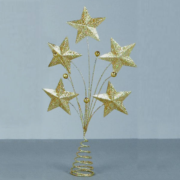 Premier Gold Starburst Tree Topper | 32 cm | DeWaldens Garden Centre