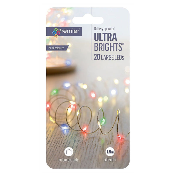 Premier Battery Operated Indoor UltraBrights LED Lights - DeWaldens Garden Centre