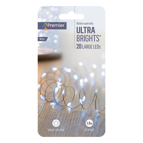 Premier Battery Operated Indoor UltraBrights LED Lights - DeWaldens Garden Centre