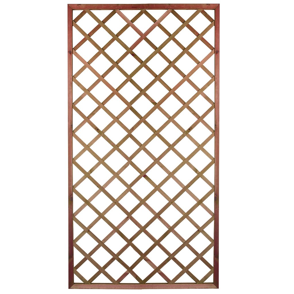 wooden diamond trellis Gardman Diamond Trellis Panel