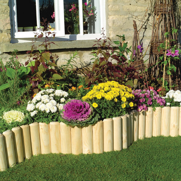 Gardman Wooden Log Roll - DeWaldens Garden Centre