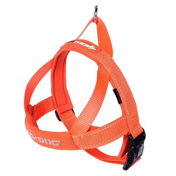 EzyDog Quick Fit Harness | Orange | DeWaldens Garden Centre
