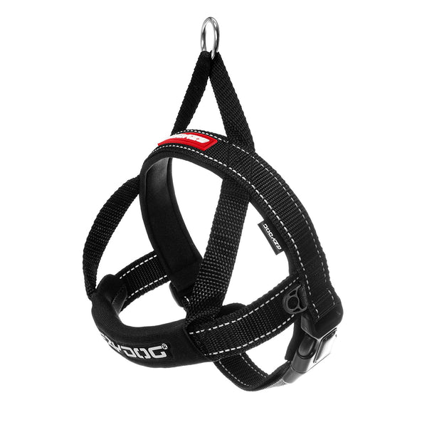 EzyDog Quick Fit Harness | Black | DeWaldens Garden Centre