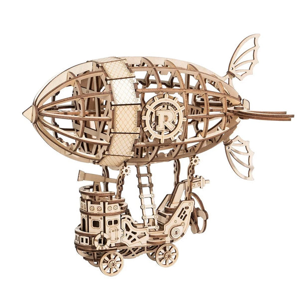 Robotime 3D Wooden Puzzle - Airship - DeWaldens Garden Centre