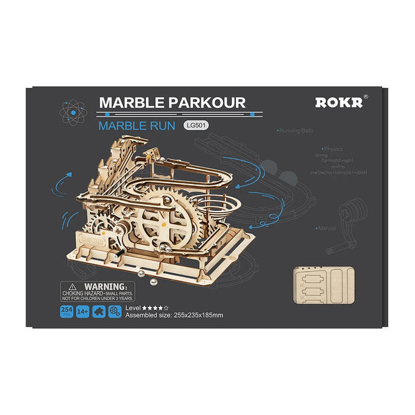 Robotime 3D Wooden Puzzle - Marble Parkour - DeWaldens Garden Centre