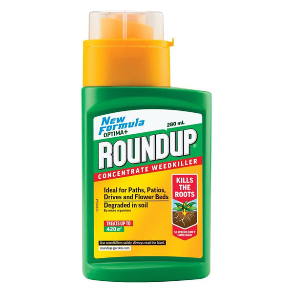 Roundup Total Optima+ Concentrate Weedkiller - DeWaldens Garden Centre
