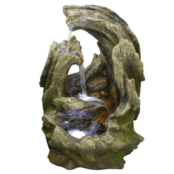 Ashford Wooden Falls Water Feature - DeWaldens Garden Centre