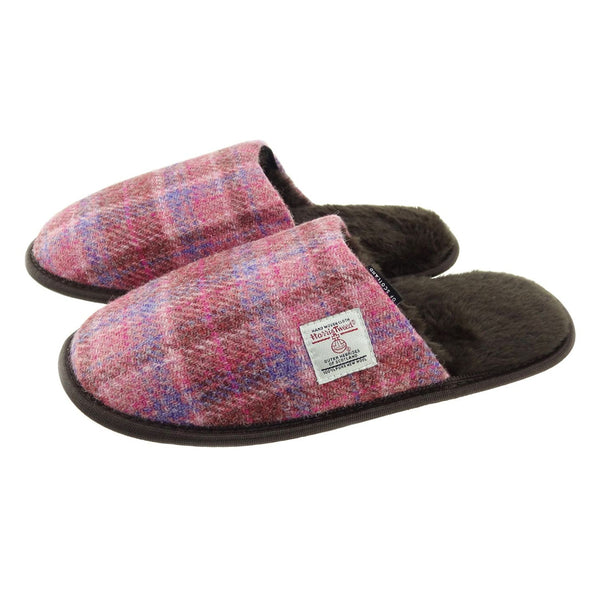 Harris Tweed Slippers - DeWaldens Garden Centre