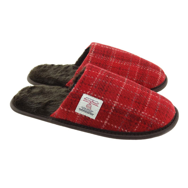 Harris Tweed Slippers - DeWaldens Garden Centre