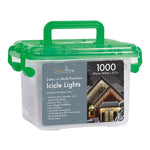 Snowtime LED Icicle Lights - Multi Function with timer - DeWaldens Garden Centre