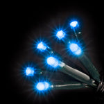 Snowtime 80 Multi-Function LED Lights | Electric Blue | DeWaldens Garden Centre