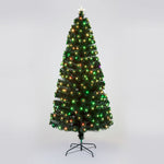 Snowtime Snowbright Pre-Lit Christmas Tree | Colour Changing LED's | 7 ft | DeWaldens Garden Centre