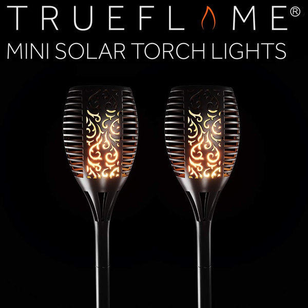 TrueFlame Mini Solar Torch Light (2 Pack) - DeWaldens Garden Centre