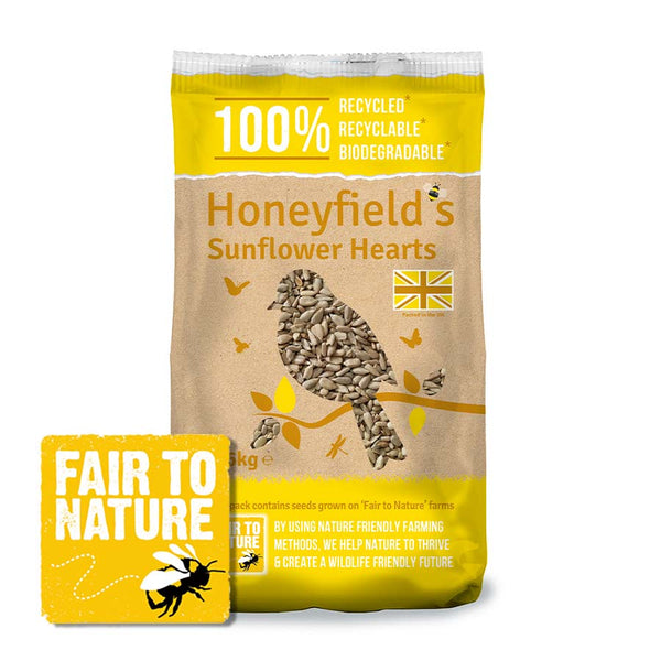 Honeyfields Sunflower Hearts - DeWaldens Garden Centre
