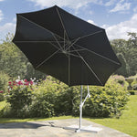 SunTime 3m Hanging Crank Parasol - DeWaldens Garden Centre