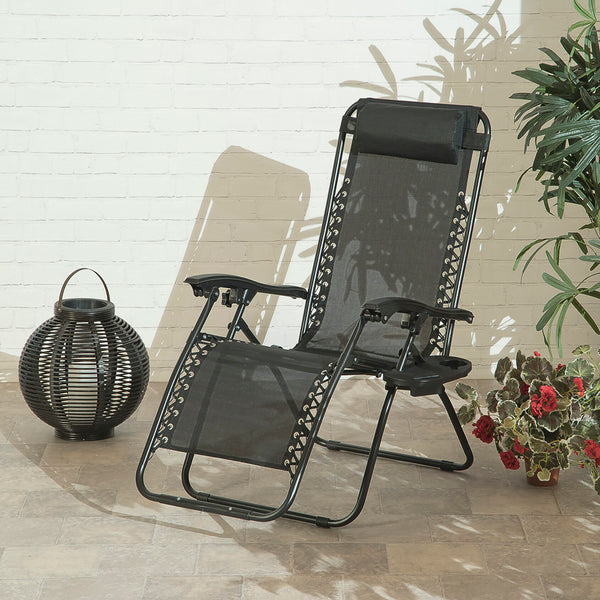 SunTime Royale Relaxer with Cup Holder - DeWaldens Garden Centre