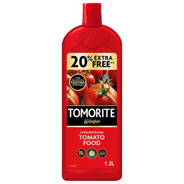 Levington Tomorite Concentrated Tomato Food 1ltr + 20% FREE - DeWaldens Garden Centre