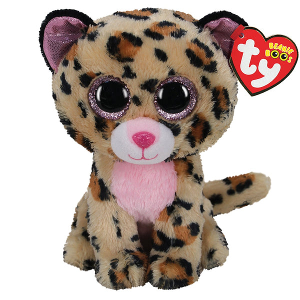 Ty Beanie Boos - Livvie Leopard - DeWaldens Garden Centre