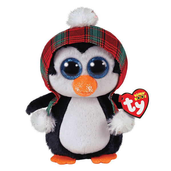 Ty Beanie Boos - Cheer Christmas Penguin - DeWaldens Garden Centre