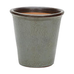 Apta Chamberlain Vintage Cone Pot | Grey | 38cm | DeWaldens Garden Centre