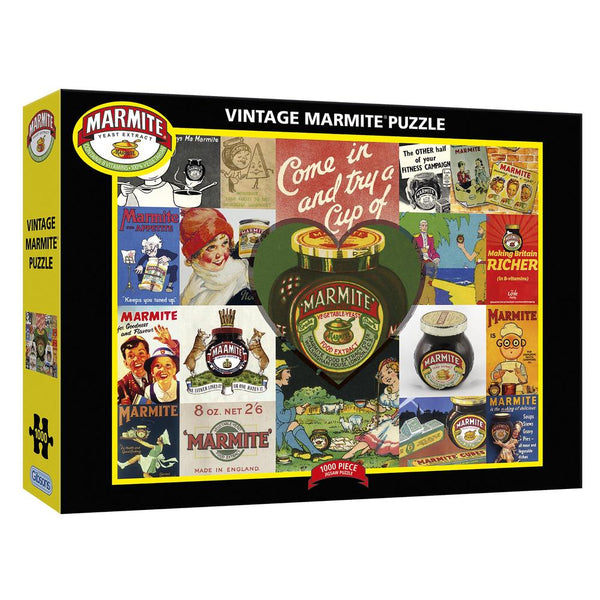 Gibsons 1000 Piece Jigsaw Puzzle - Vintage Marmite - DeWaldens Garden Centre