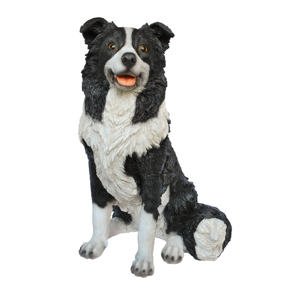 Vivid Arts Sitting Sheepdog - DeWaldens Garden Centre