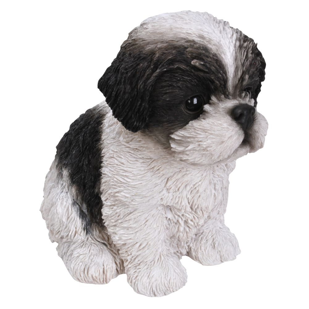 Black and white shih tzu stuffed animal online