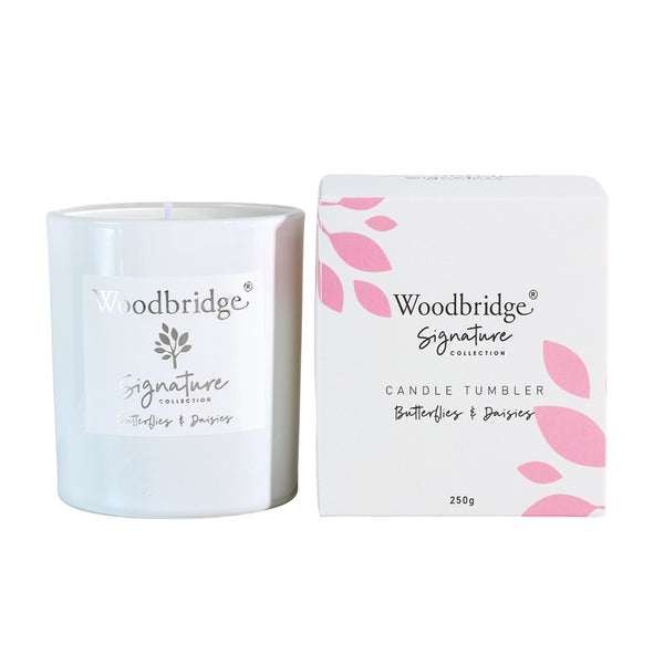 Woodbridge Signature Collection Tumbler Candle - DeWaldens Garden Centre