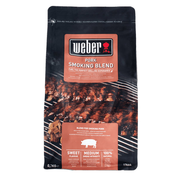 Weber Pork Wood Chips 0.7kg - DeWaldens Garden Centre