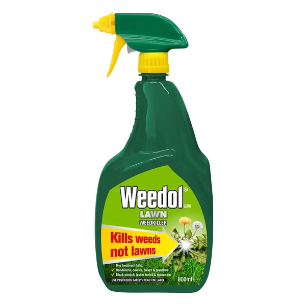 Weedol Gun Lawn Weedkiller RTU 800ml - DeWaldens Garden Centre