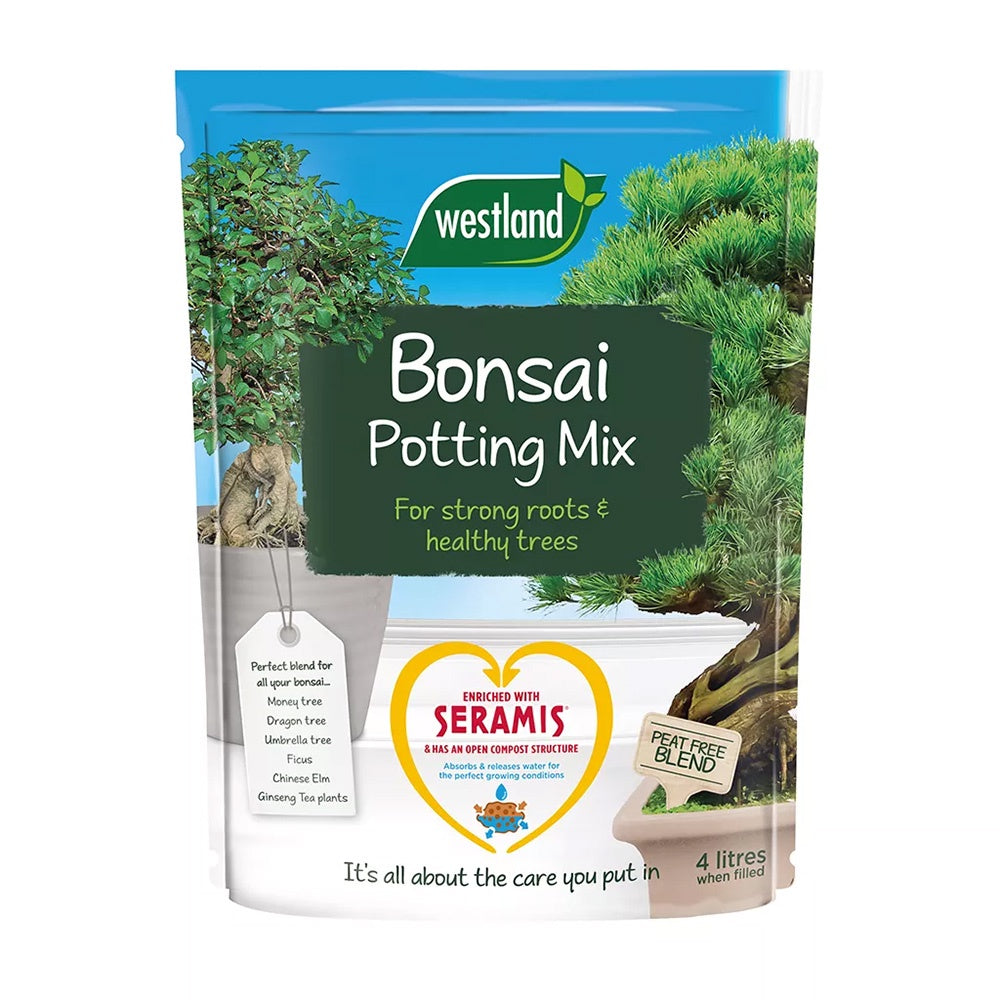 Westland Bonsai Potting Mix Peat Free 4L DeWaldens Garden Centre