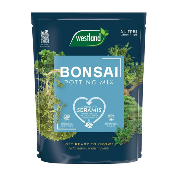 Westland Bonsai Potting Mix Peat Free 4ltr - DeWaldens Garden Centre