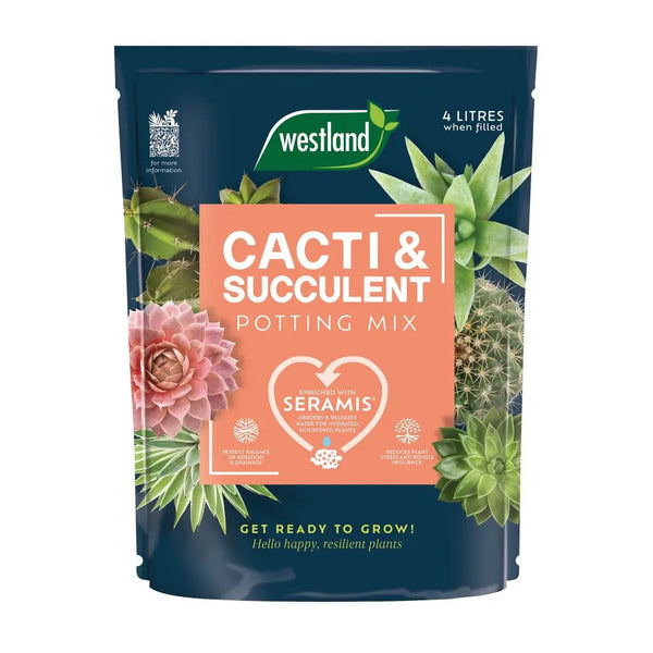 Westland Cacti & Succulent Potting Mix 4ltr - DeWaldens Garden Centre