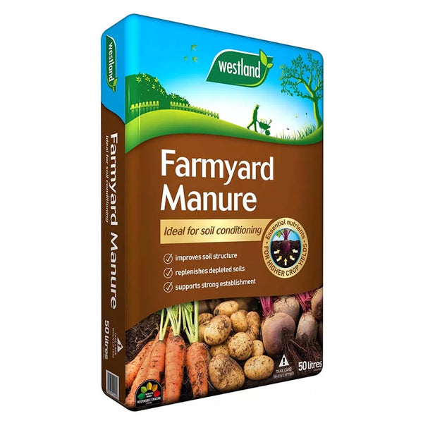 Westland Farmyard Manure 50ltr - DeWaldens Garden Centre