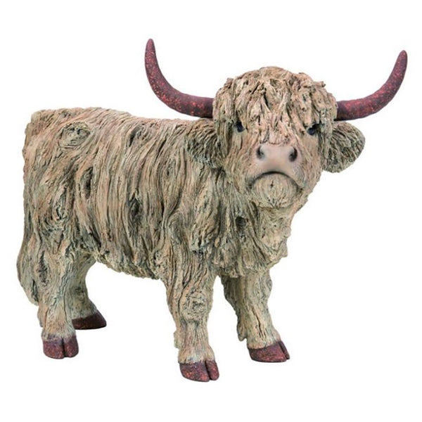 Vivid Arts Wood Life - Highland Cattle D - DeWaldens Garden Centre