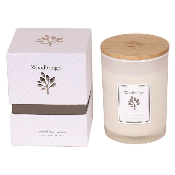Woodbridge Medium Soy Candle - DeWaldens Garden Centre