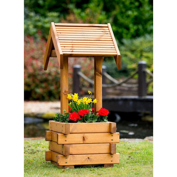 Tom Chambers Wishing Well Planter Small - DeWaldens Garden Centre
