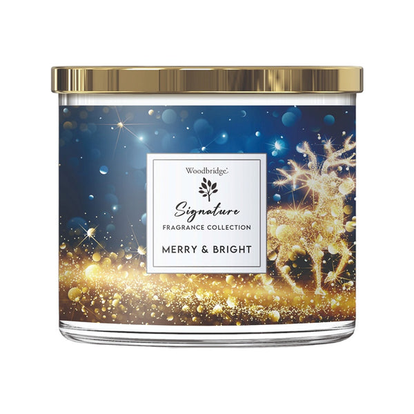 Woodbridge Tumbler Jar Candle 410g - DeWaldens Garden Centre